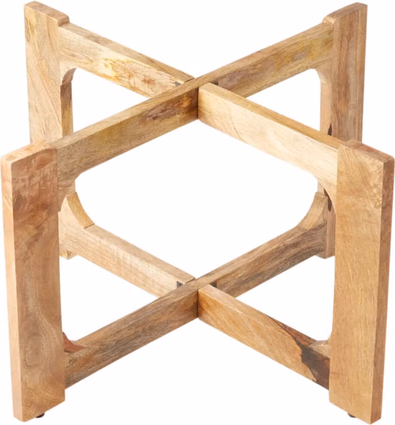 Base per tavolo pieghevole Folding Cadiz natural 80cm