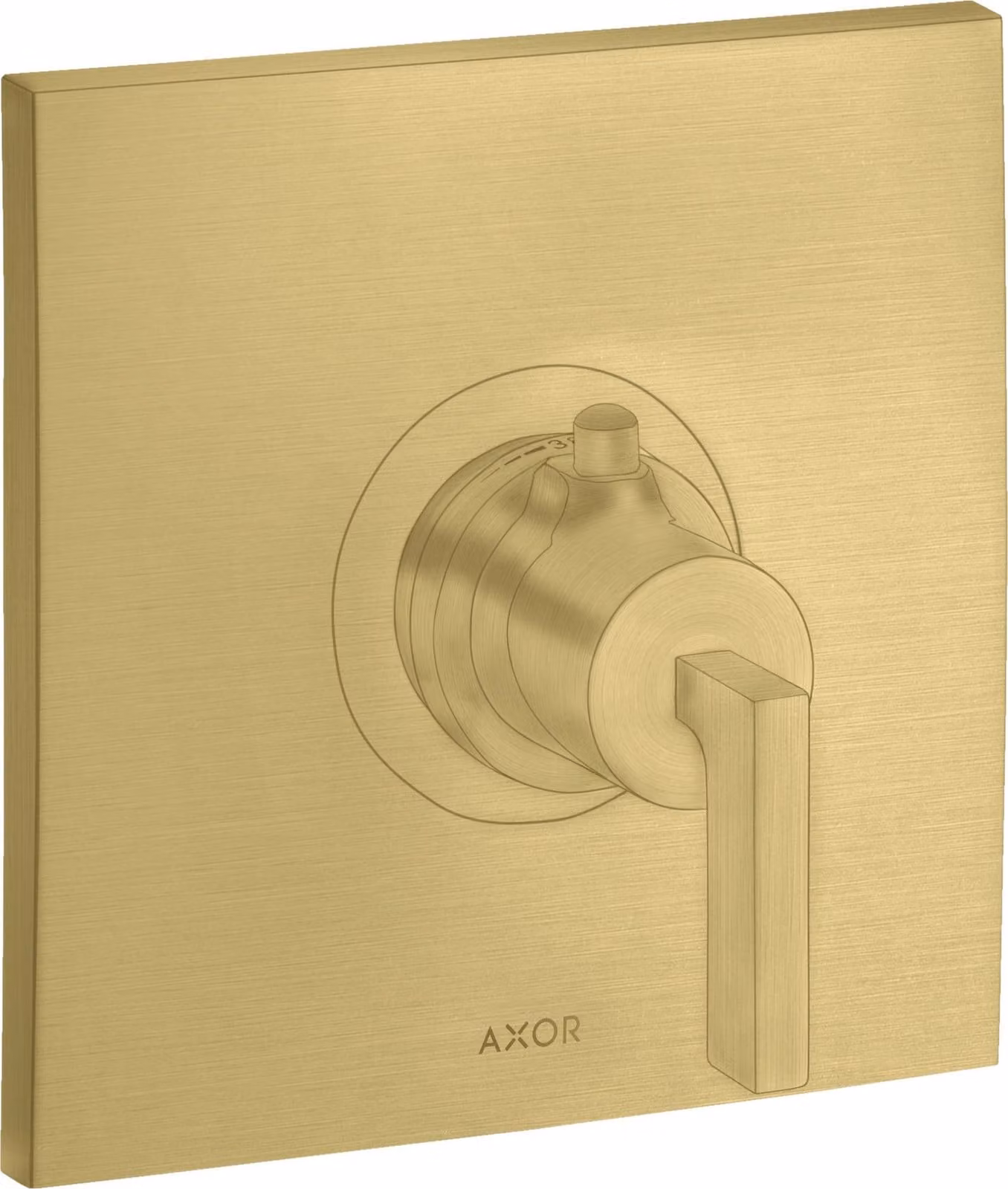 hansgrohe AXOR Citterio Thermostat 59 l/min Thermostat encastré à haut débit, poignée à levier, 39711950, 39711950