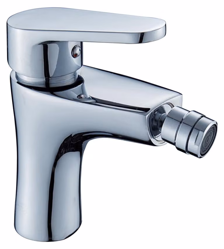DP Armatur SALA-0002: Miscelatore monocomando per bidet, finitura argento
