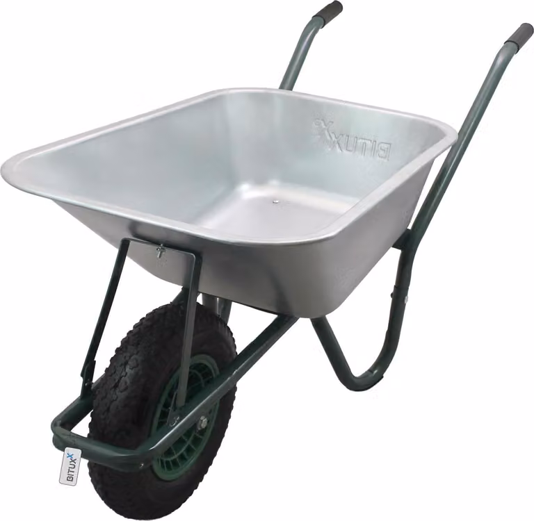 Bituxx carriola 100L 250kg carriola carriola carriola per costruzione giardino MS-16182