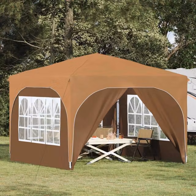 Tenda per feste a pop-up 290 x 290 x 245 cm Beige 42019870
