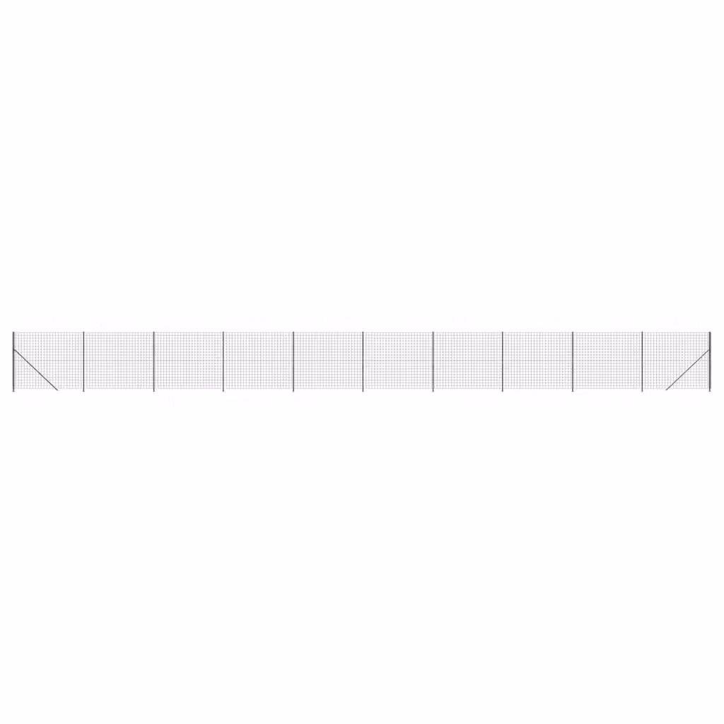 Recinzione Metallica con Flangia Antracite 2,2x25 m