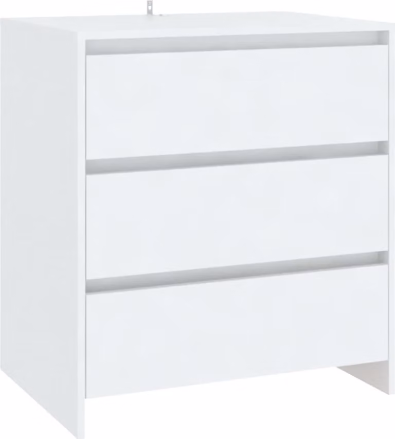 Credenza Bianca 70x41x75 cm in Truciolato