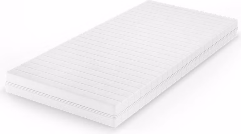 Materasso in schiuma fredda Vitalispa  Bianco 200 x 80 cm H2 grado di durezza, 7 zone, Model 12341