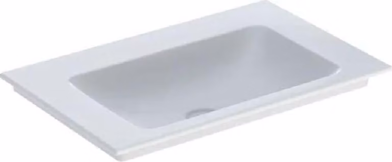 Geberit ONE lavabo pour meubles sortie verticale, 75x14x48cm, 505.011.01.2, 505.011.01.2
