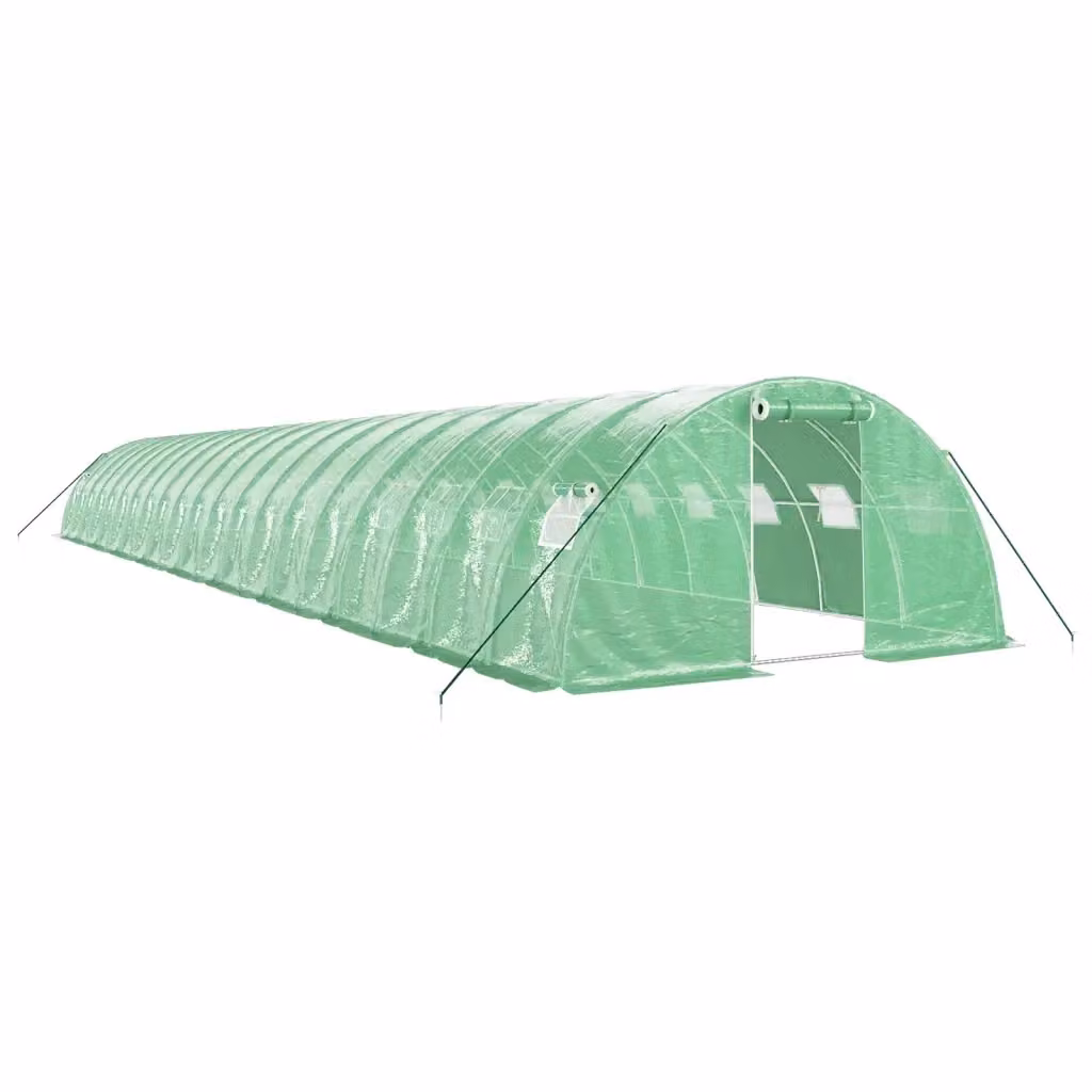 Serra Videx con Telaio in Acciaio Zincato Verde 80 m², L: 400 cm, P: 200 cm, H: 400 cm – 2