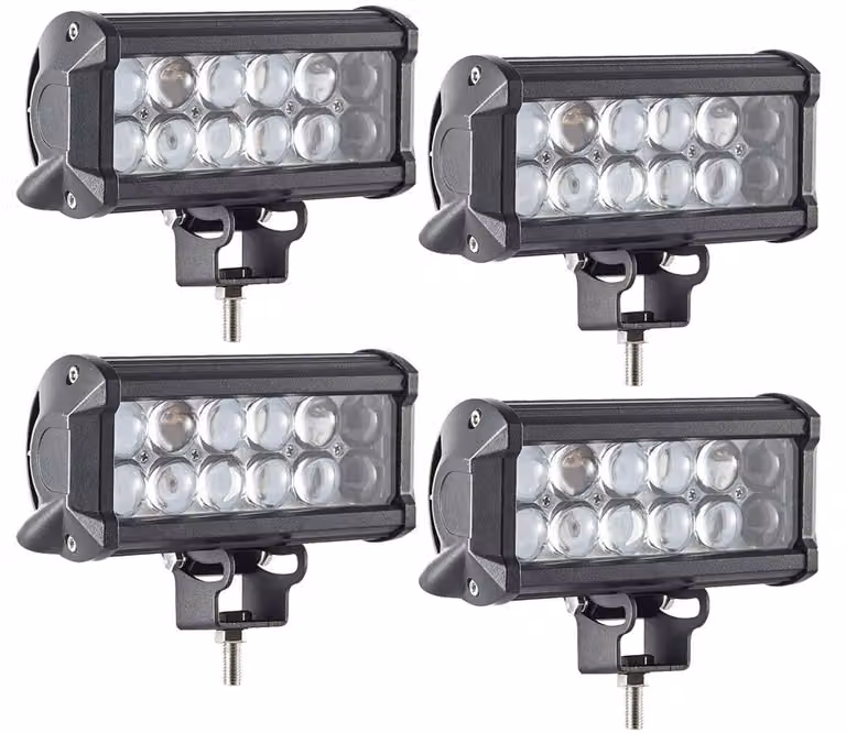 4X 36W LED barra faro da lavoro, Greenmigo IP67 ausiliario faro da lavoro LED proiettore luce di lavoro