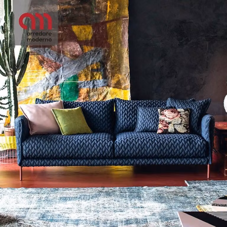 Divano Gentry Moroso 2 e 3 posti lineare