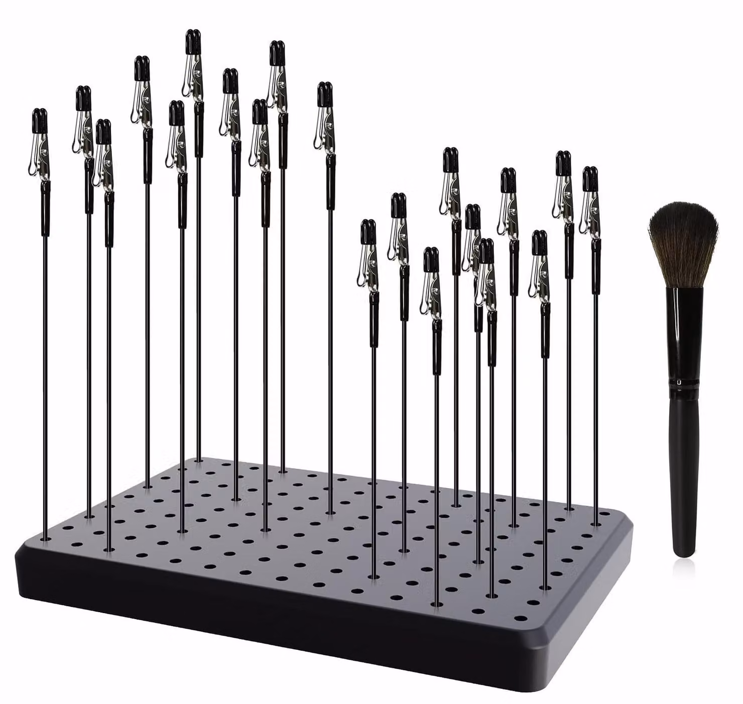Omgoods - Set di strumenti per modellismo, completo di pinze e pennelli