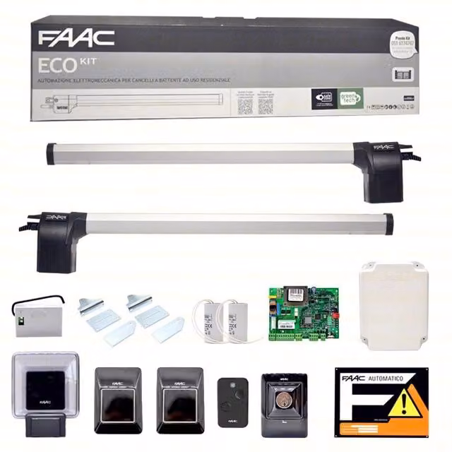 FAAC ECO KIT 412 AUTOMAZIONE PER CANCELLI BATTENTI ANTE ANTA 105632445