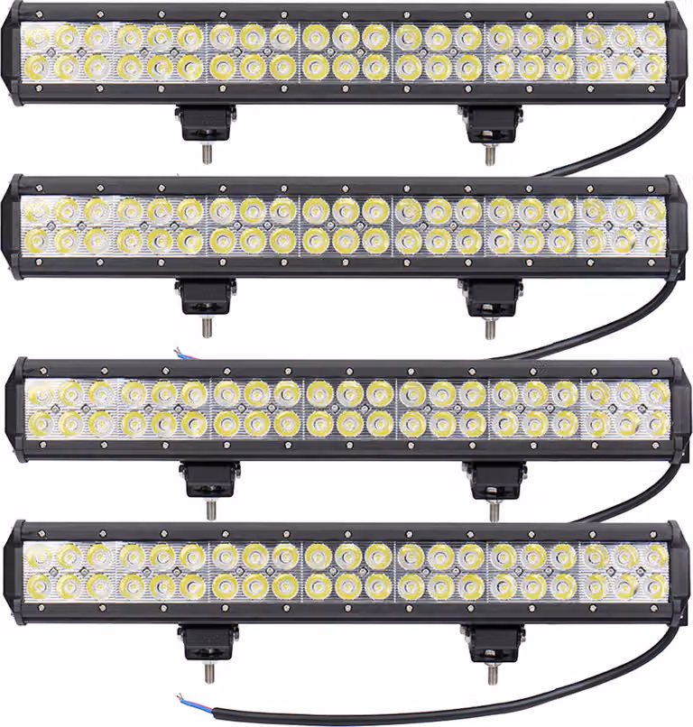 Greenmigo 4X 126W LED luce di lavoro bianco 12V 24V riflettore luce di lavoro bar faro luce di lavoro offroad luce di lavoro per trattore