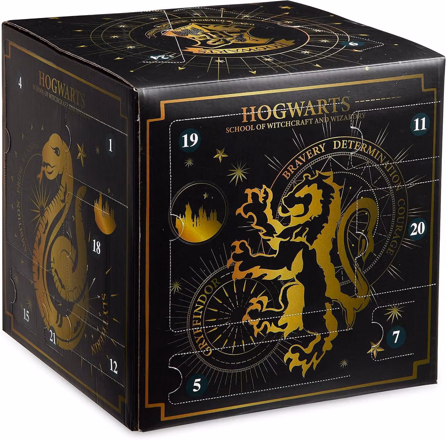 Calendario dell'Avvento di Harry Potter - 24 sorprese magiche - Gioielli - Articoli di cancelleria e bacchette magiche