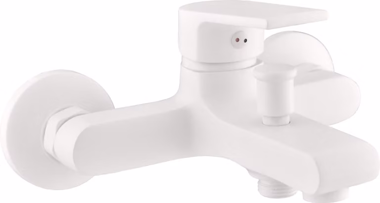 COLORADO - Miscelatore per bagno, bianco - opaco CO154.5BMAT, RAV Slezák