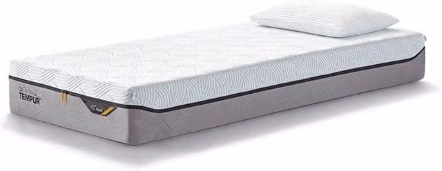 Materasso Tempur Pro Plus SmartCool Bianco con schiuma viscoelastica e regolazione della temperatura L: 185 cm, P: 85 cm, H: 200 cm