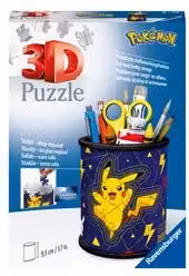 Puzzle 3D Ravensburger Pokémon Portapenne Multicolore con 54 pezzi