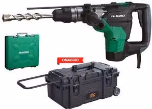 Martello Combinato HiKOKI DH40MC 1100W con Trolley Verde
