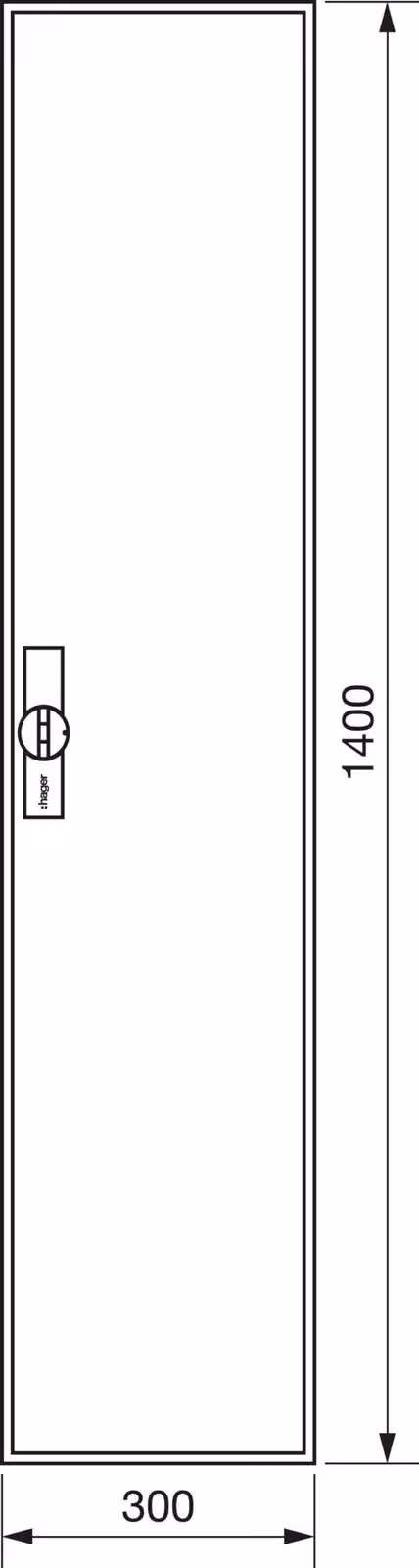 Hager ZB51S Colore del prodotto: Bianco (ZB51S)