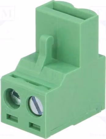 1 x Profilo di tenuta disattivabile con angolo di 90°, corsa di 5 mm: 2 connettori 2EDGP-5.0-02P-14-100AH