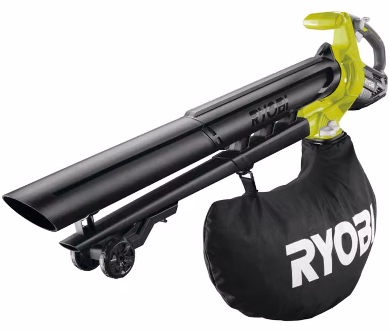 2-in-1 Leaf Blower Vacuum-Mulcher - RYOBI - Brushless - 201 km/h - 6 m³/min