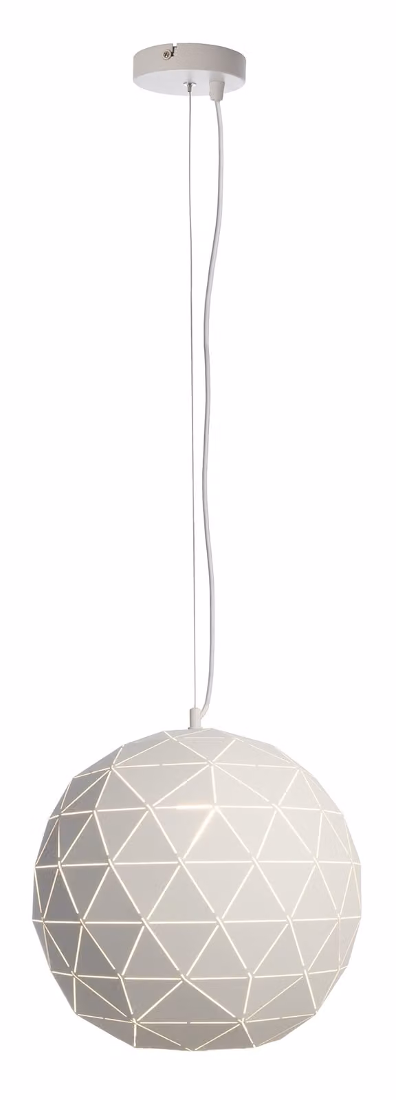 Deko-Light 342130 Lampada a sospensione Asterope round 400 , bianco opaco