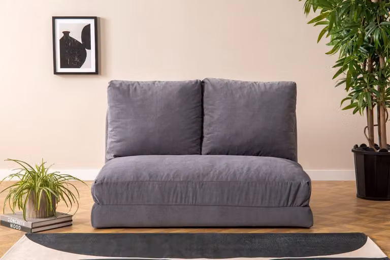 Hanah Home, Taida- FTN1270, Grigio, Divani letto, Struttura: 100% metallo