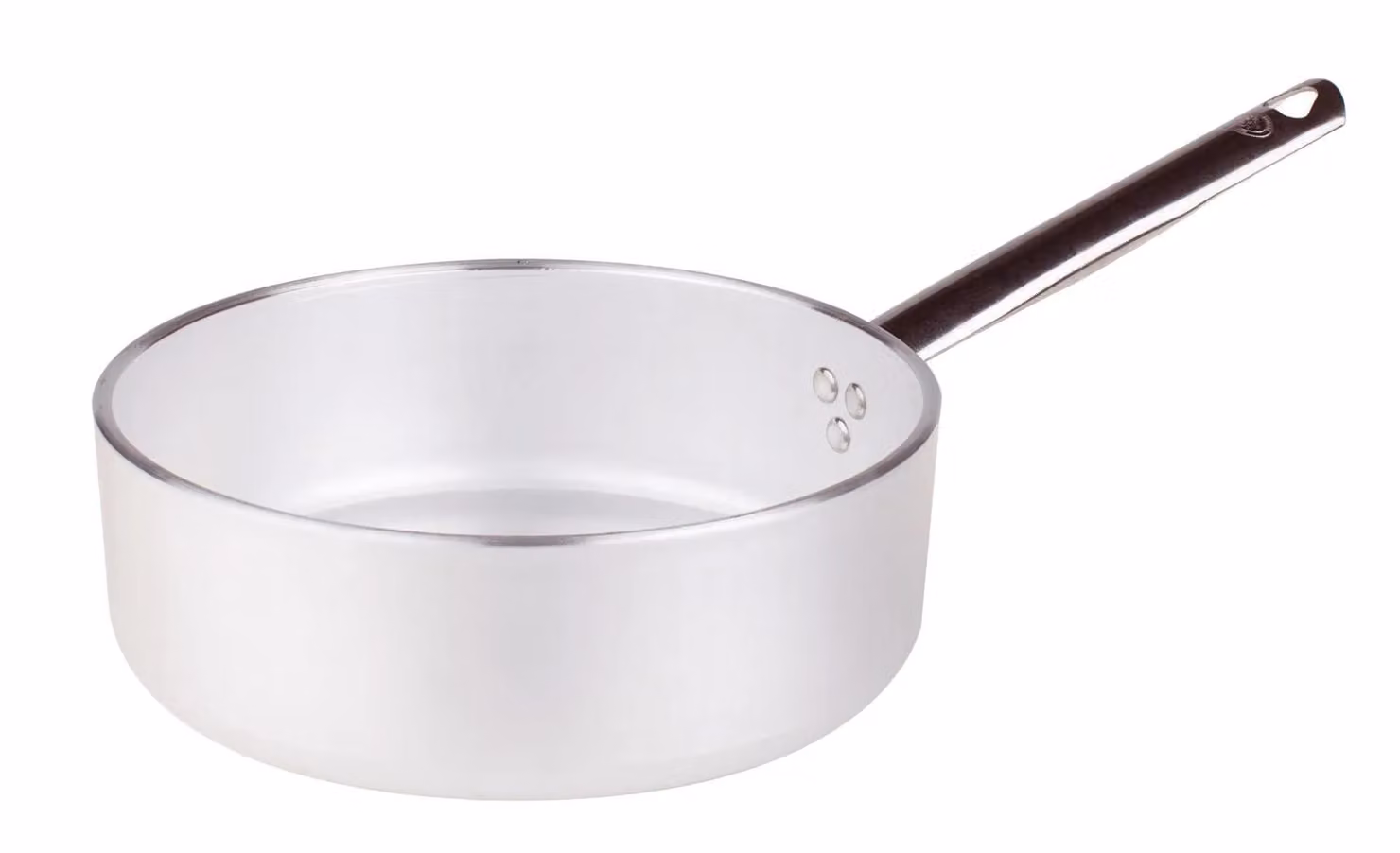 Casseruola Bassa Radiante in alluminio 5mm con un manico, diam. 28cm
