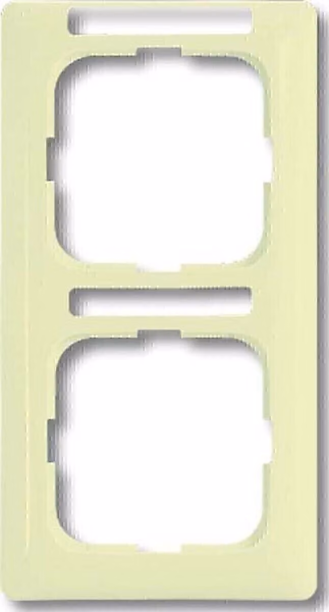 Telaio Busch-Jaeger a 2 ingressi bianco 1722 NSKA-212