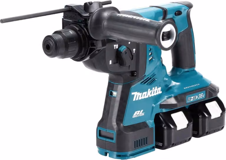 Martello rotante a batteria Makita LXT 18 V x 2 - SDS-PLUS - 28 mm - 2,8 J