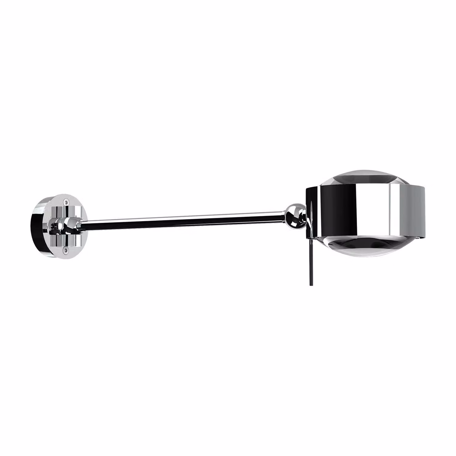 Top Light Applique da parete a LED PUK Maxx Hotel, dimmerabile, Cromo / Argento, Soggiorno / Sala da pranzo, Metallo, Design, Applique a LED