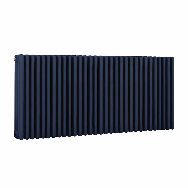 Radiatore Orizzontale a Colonne (4 Colonne) 600mm x 1415mm - Blu (Deep Sea Blu) - Regent