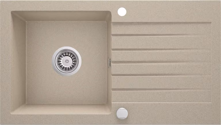 1-bowl granite sink with drainer