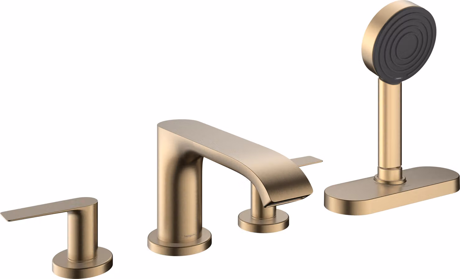 hansgrohe Vivenis Robinetteries de bord de baignoire 4 trous avec sBox, 75444140, 75444140