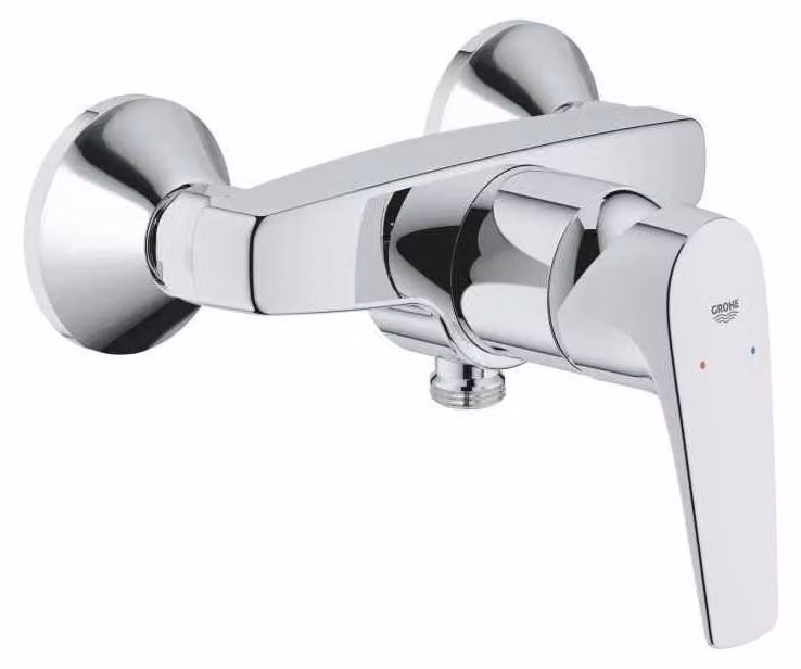 Miscelatore per doccia Start Flow, monocomando, da montare a parete, cromato, in ottone
