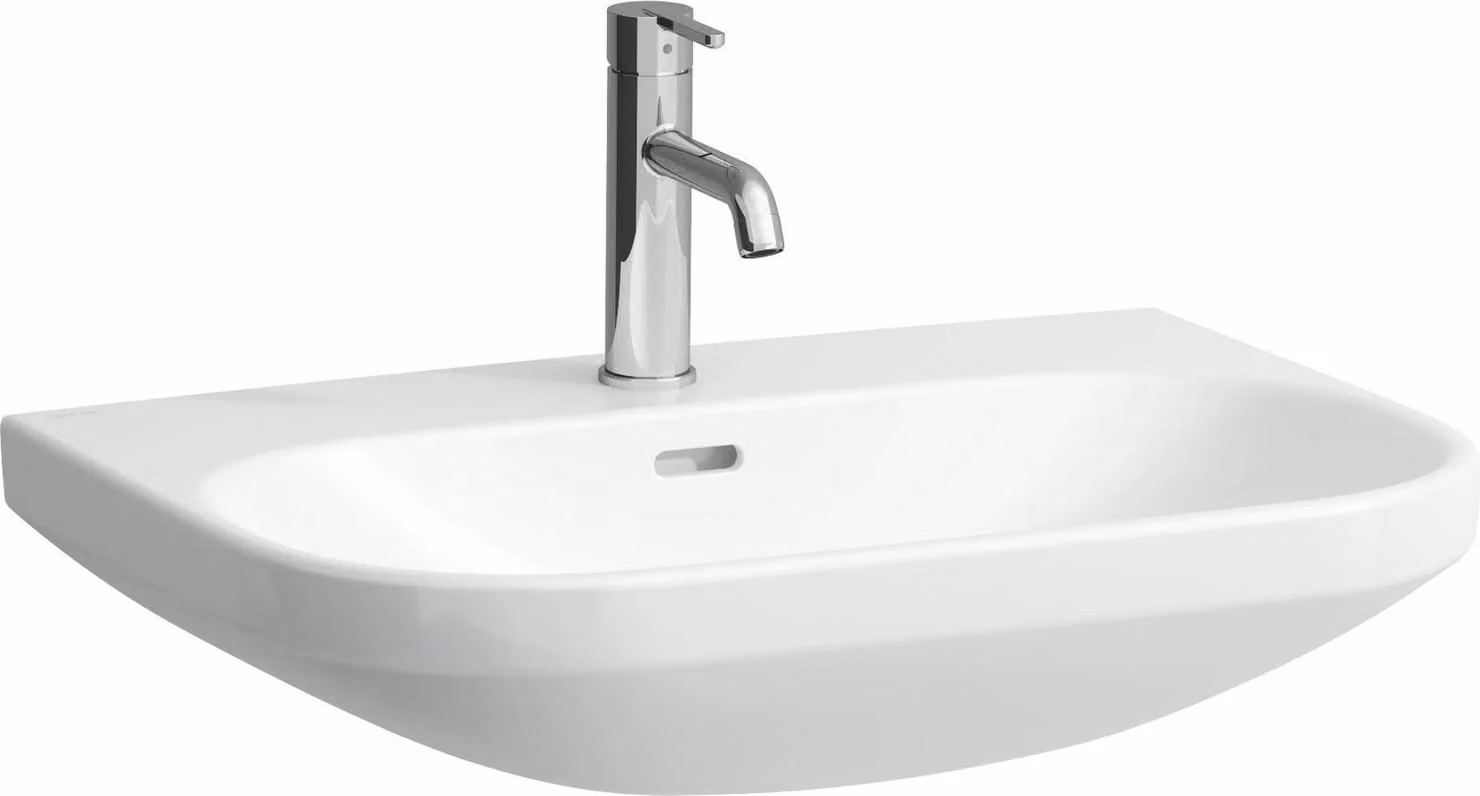 LAUFEN LUA lavabo, 1 trou pour robinet, avec trop-plein, 650x460mm, H8110860001041, H8110860001041