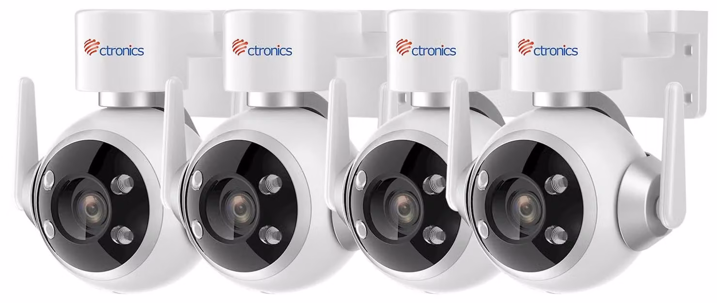Telecamera di sicurezza esterna - 1080p Full HD - Visione notturna fino a 30 metri - Wi-Fi wireless