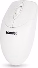 Mouse Ottico Cablato Hamlet Bianco XMICEU2WH OEM