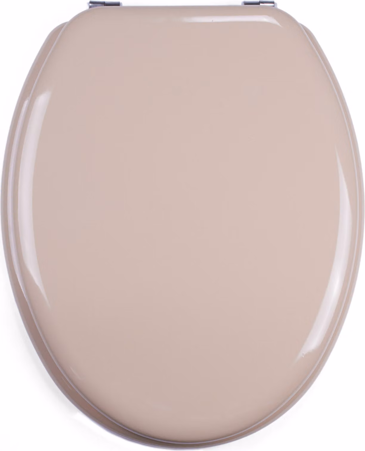 Sedile WC MSV Copriwater con anima in legno MDF "beige" Cerniere in acciaio inossidabile - qualità eccellente e robusta