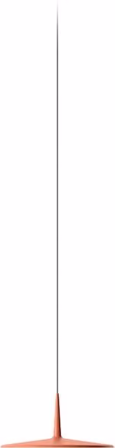 Lampada da sospensione Vibia Skan LED dimmabile con tecnologia Casambi, disponibile nei colori rosso, bianco o grigio