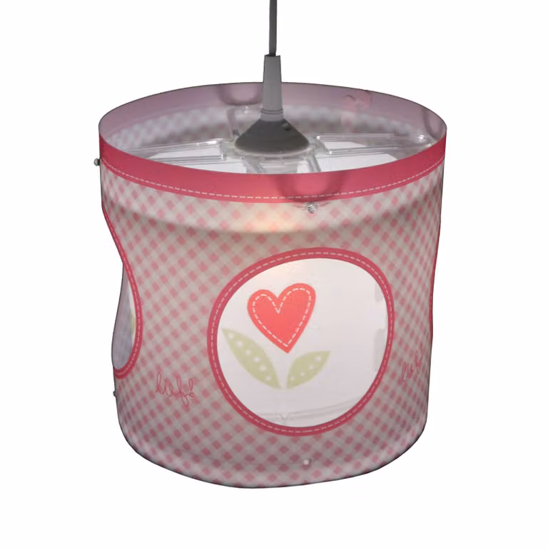 Niermann Standby Lampada a sospensione Lief for Girls, dimmerabile, Violetto / Fucsia / Rosa, Cameretta, Plastica, Lampada a sospensione