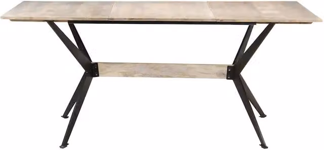 Tavolo da Pranzo 180x90x76 cm in Legno Massello di Mango 321688