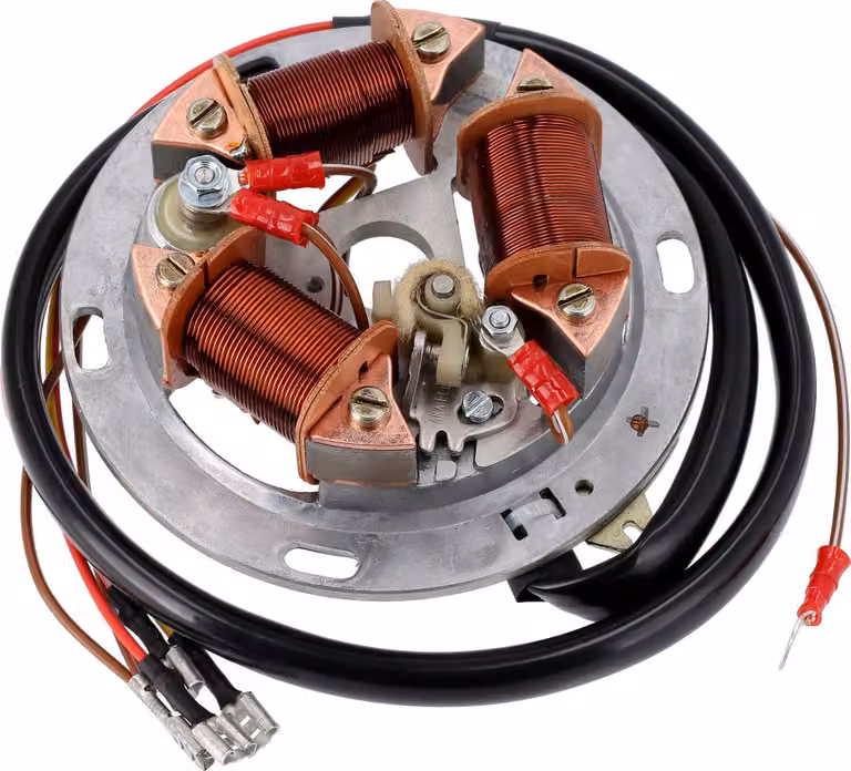 Piastra di base 8307.10/4-100, interruttore 6V, 25/21W Bilux - per Simson SR50
