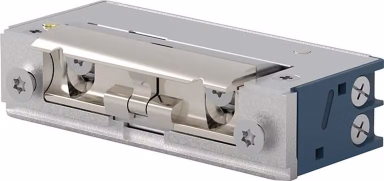 Apriporta elettrico, con fermo 52B10 AC/DC, L 16, A 65,5, P 28