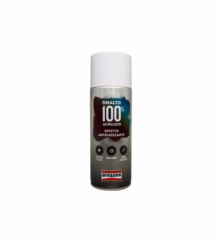 Smalto acrilico Antichizzante Grafite 400 ml Arexons