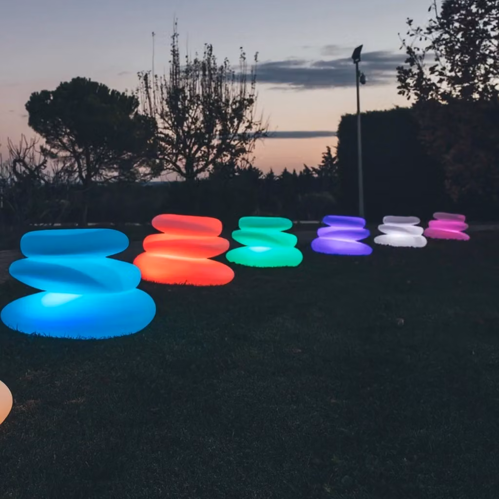 Lampada LED Multicolor Batteria Eden Bright TEKCNOPLAST con telecomando per esterno e giardino – 2