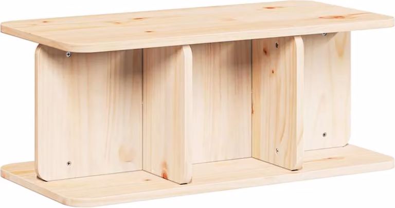 Tavolino da salotto Naturale 80 x 39,5 x 33,5 cm