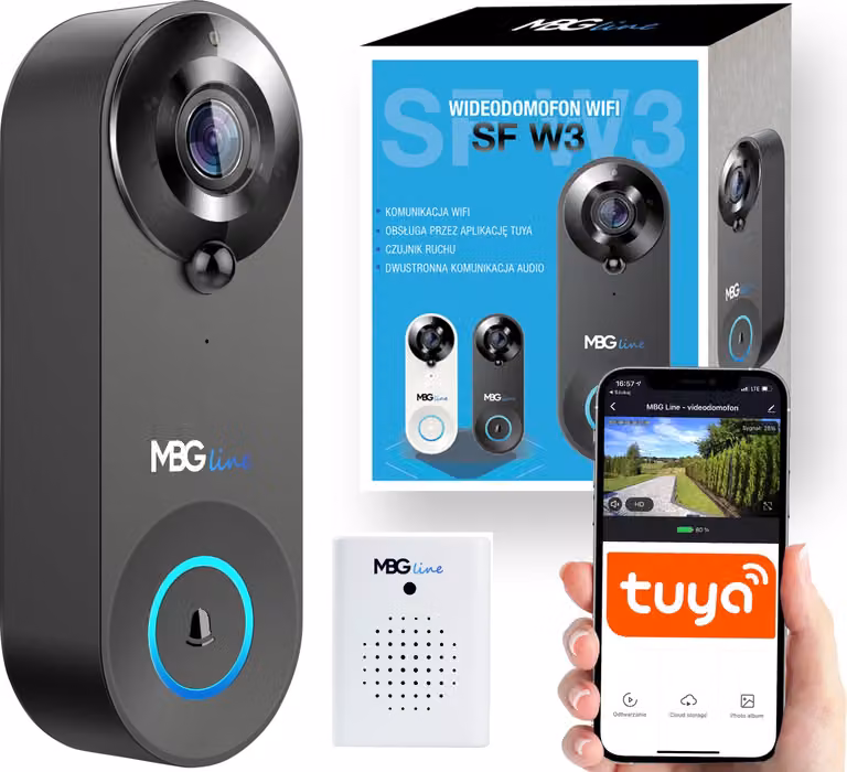 Video Doorbell MBG line SF W3 black