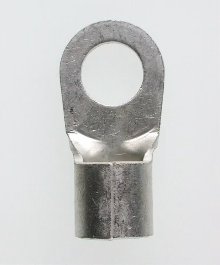 Capocorda a schiacciamento DIN 46234 non isolato, forma ad anello, sezione 35 mm² - 1 pezzo
