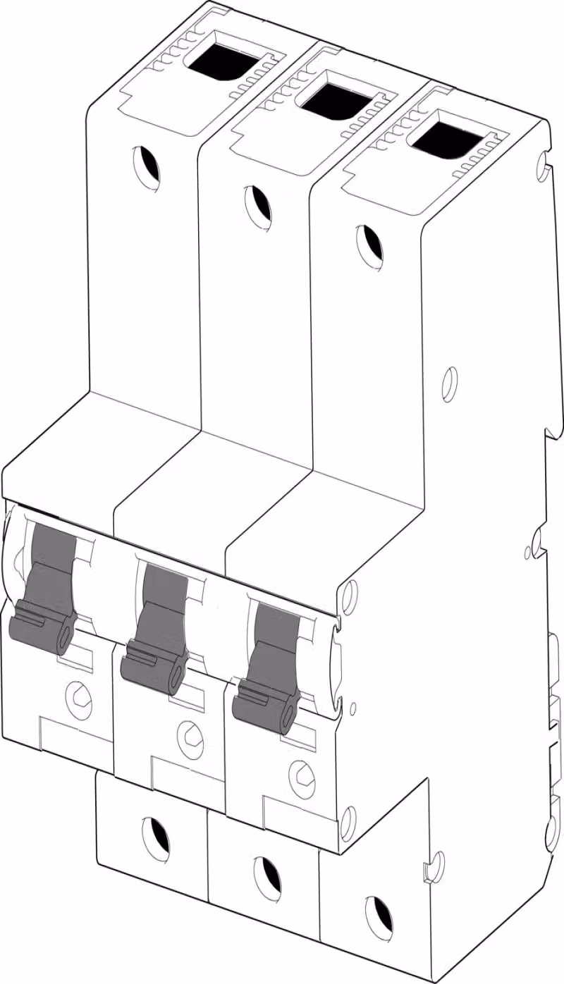 Interruttore SHU 3pin/35A - Interruttore selettivo 3-p 35A XHA335-5