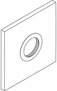 Hansgrohe disco decorativo gr.Axor Citterio WUP / DUP cromo