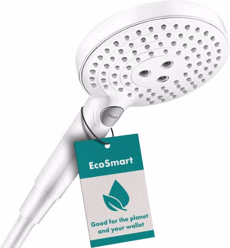Doccia Raindance Select S 120, 3 getti, bianco opaco